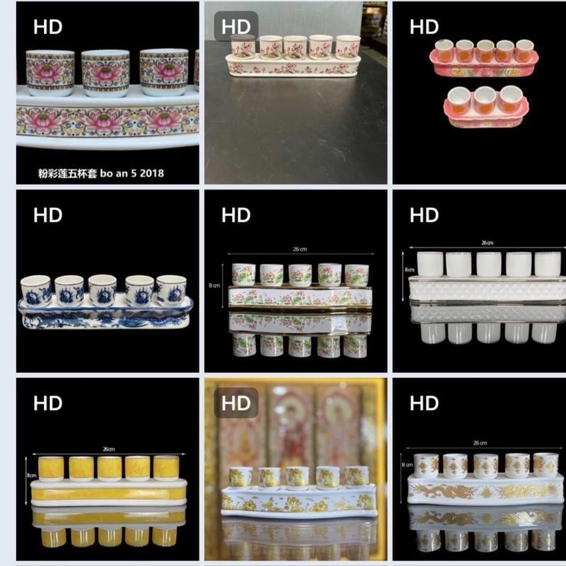 Cách bố trí 5 ly nước trên bàn thờ Thần Tài, Gia Tiên sao cho đúng phong thủy?