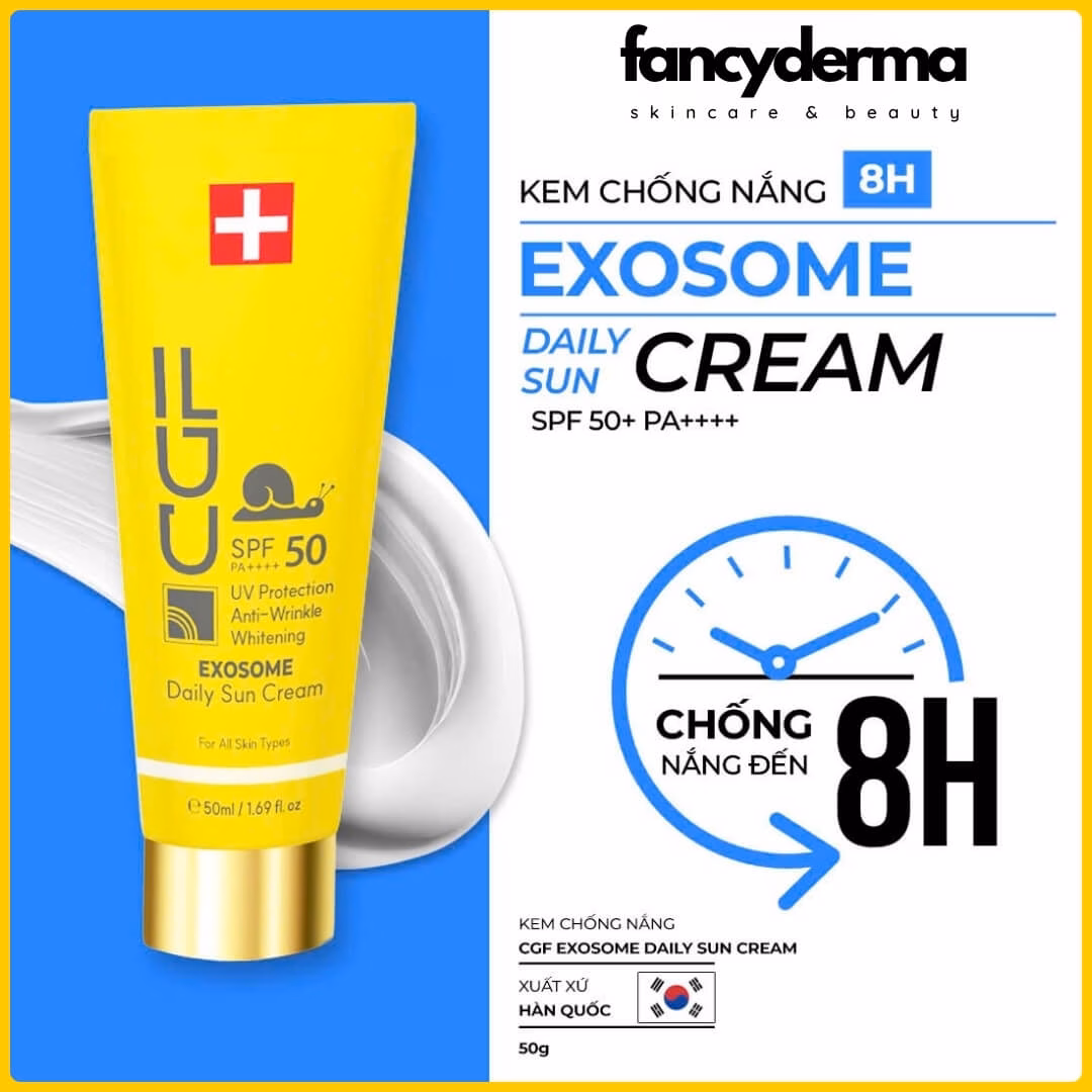 Kem chống nắng thông thường không thể thay thế kem chống nắng dưỡng trắng CGF Hàn Quốc, đây là lý do tại sao