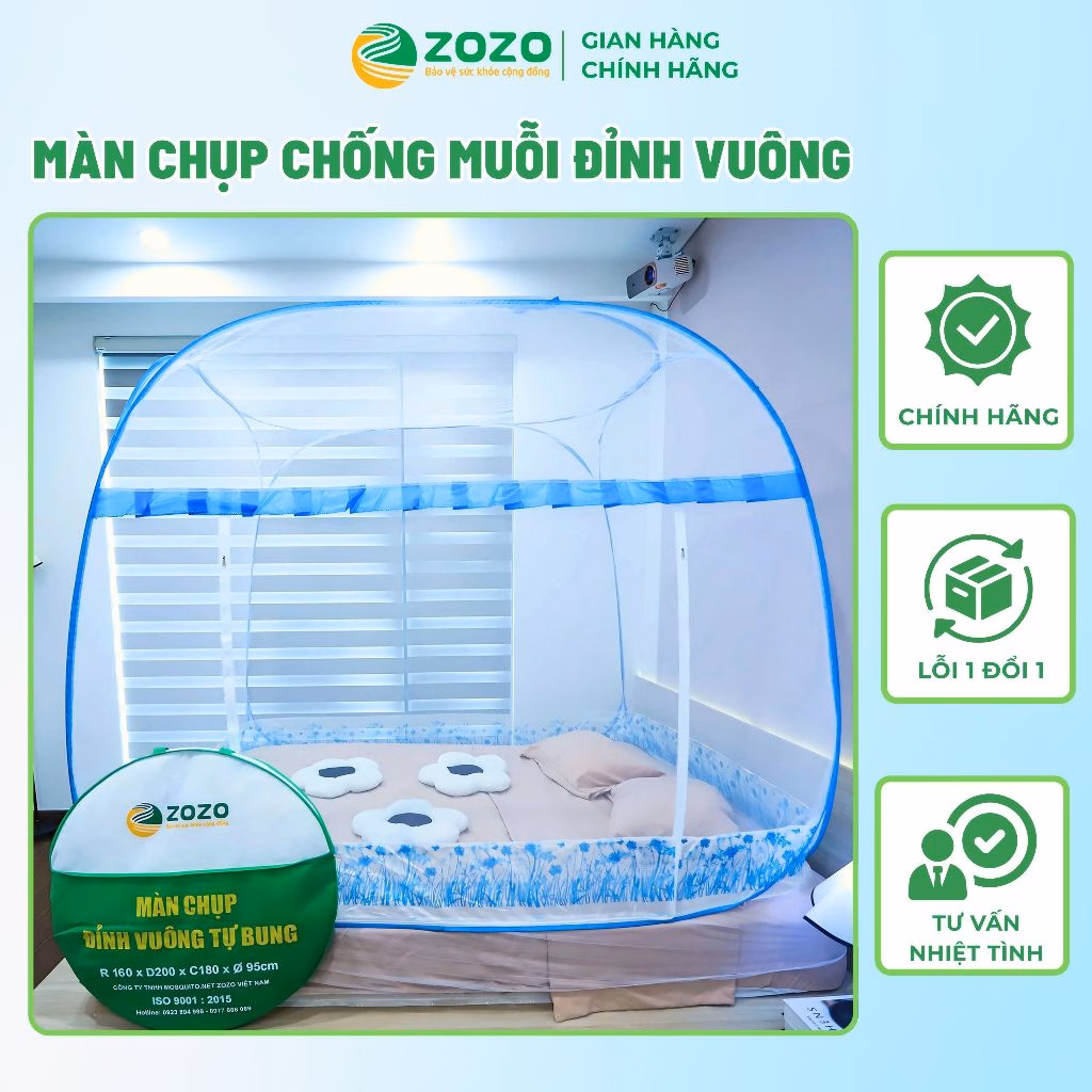 Cách chọn mùng tự bung phù hợp cho phòng ngủ gia đình để cả nhà ngủ ngon suốt cả đêm