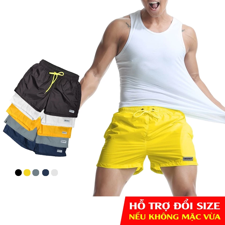 Mặc quần bơi nam đi biển nhưng vẫn thoải mái ở nhà, có nên chọn quần đùi đa năng?