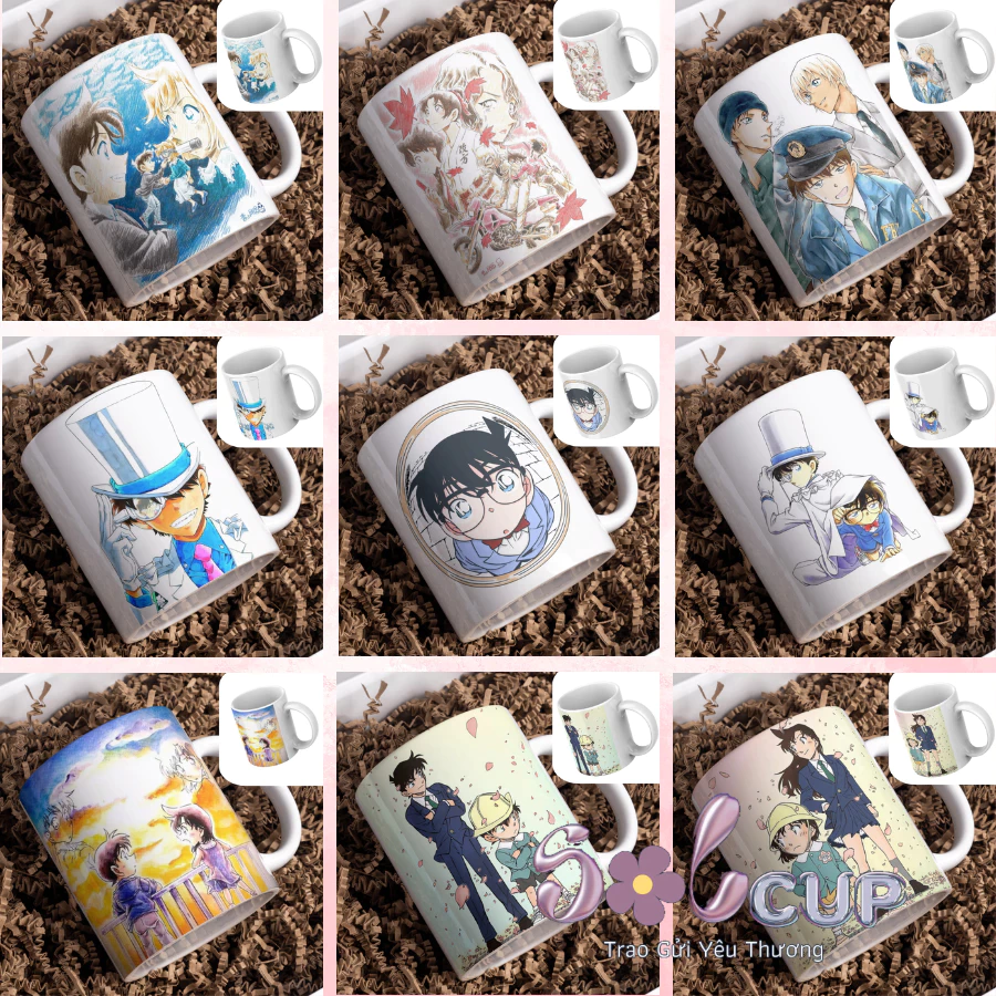 Ly sứ in hình Conan có thực sự chỉ để trang trí hay còn bí mật giúp cuộc sống hàng ngày của bạn trở nên thú vị hơn?