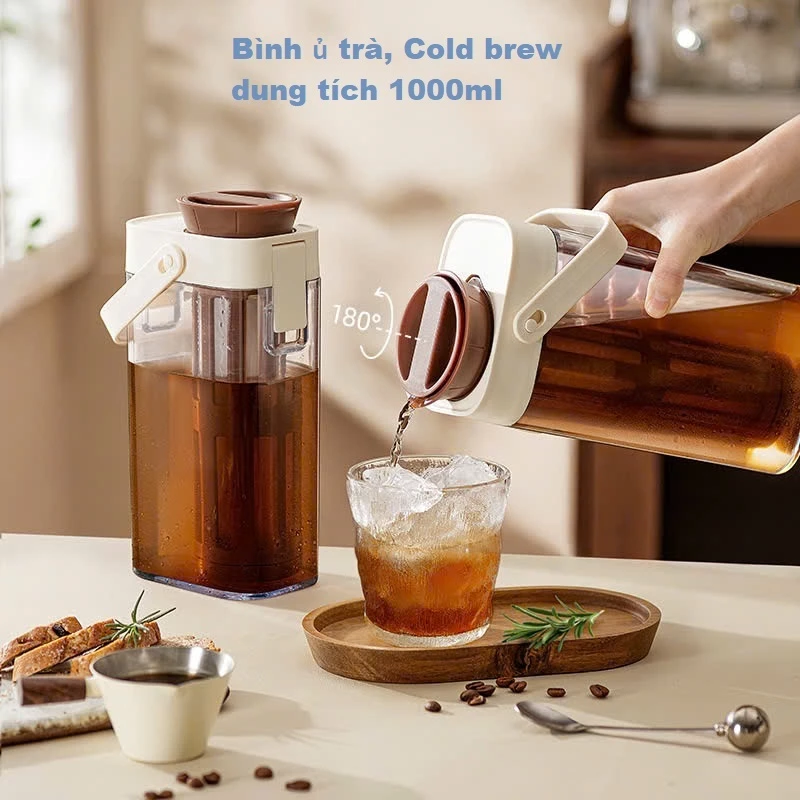 Vì Sao Bình Ủ Trà Cold Brew 1000ml Có Bộ Lọc Dài lại là Sự Lựa Chọn Thông Minh cho Người Mới Bắt Đầu?