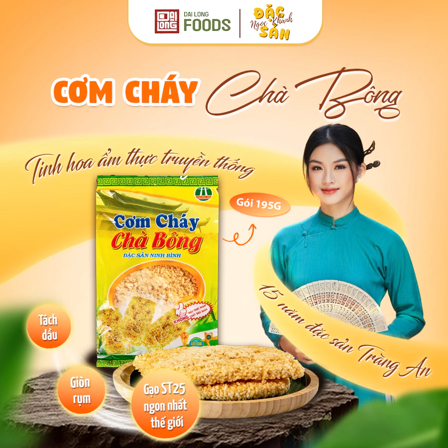 Tại sao cơm cháy chà bông lại là món ăn không thể thiếu trong dịp lễ và Tết?