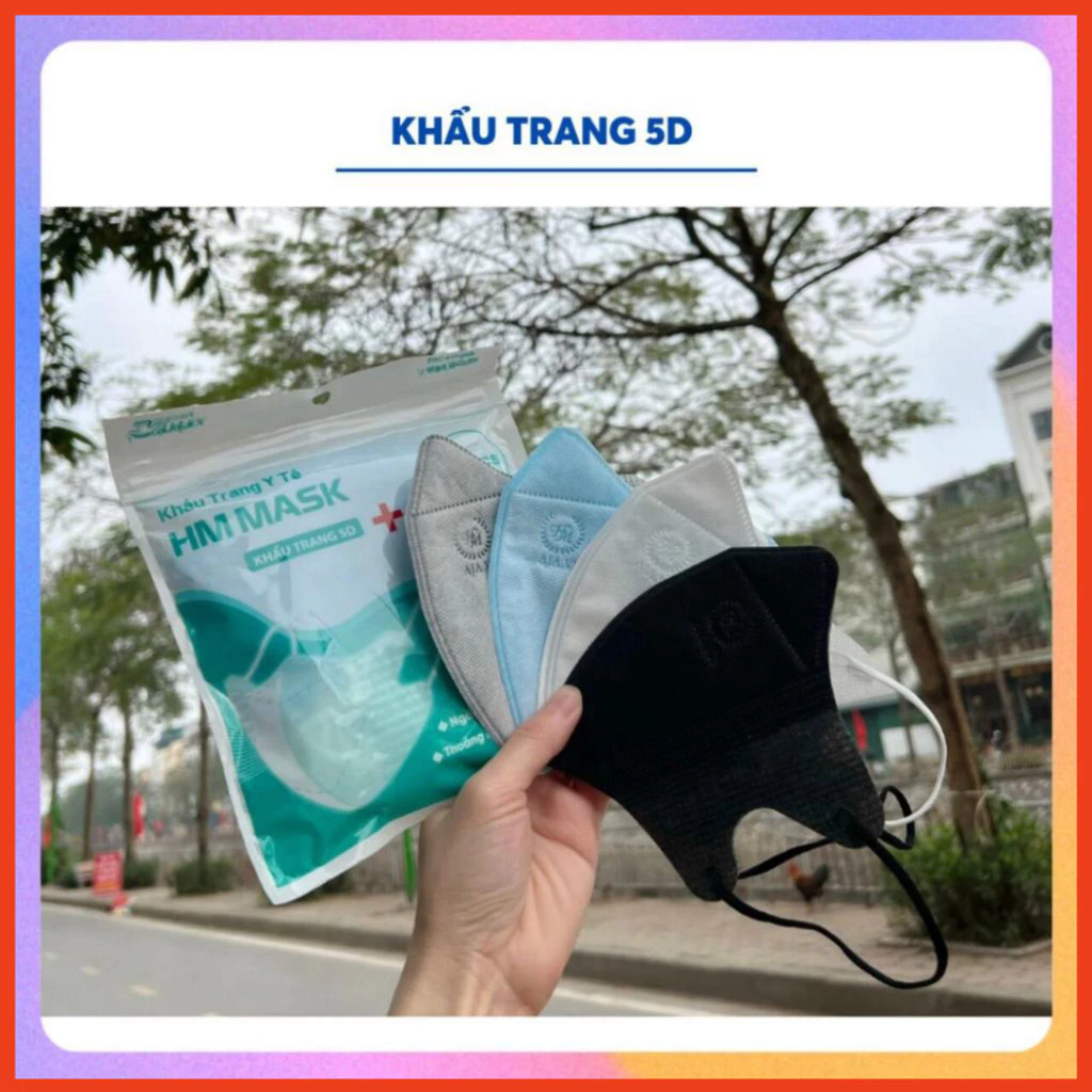 Làm thế nào để chọn khẩu trang 5D y tế kháng khuẩn phù hợp và hiệu quả?