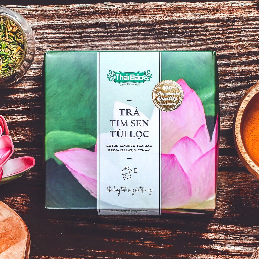 Làm thế nào để phân biệt trà tim sen thật và giả khi mua trà túi lọc online?