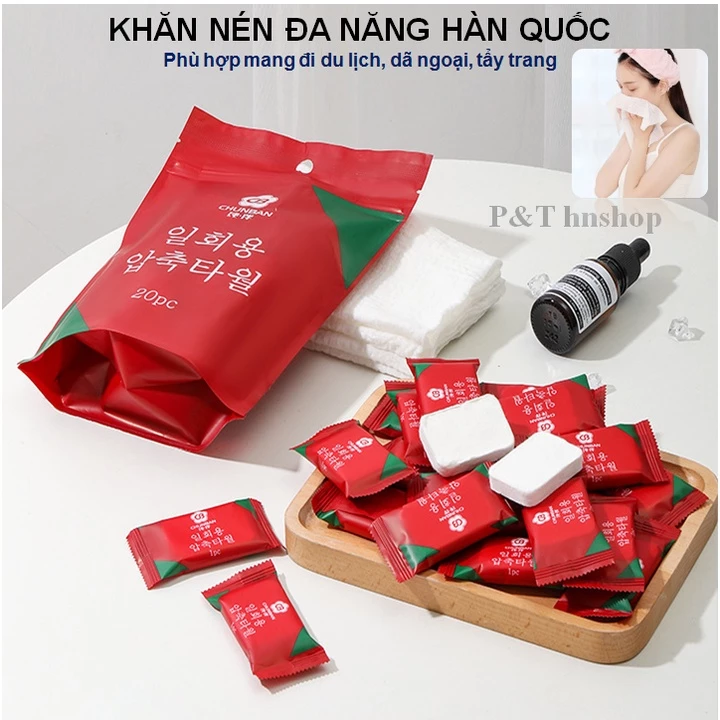 Làm thế nào để chọn size khăn nén đa năng Hàn Quốc phù hợp với nhu cầu của bạn?