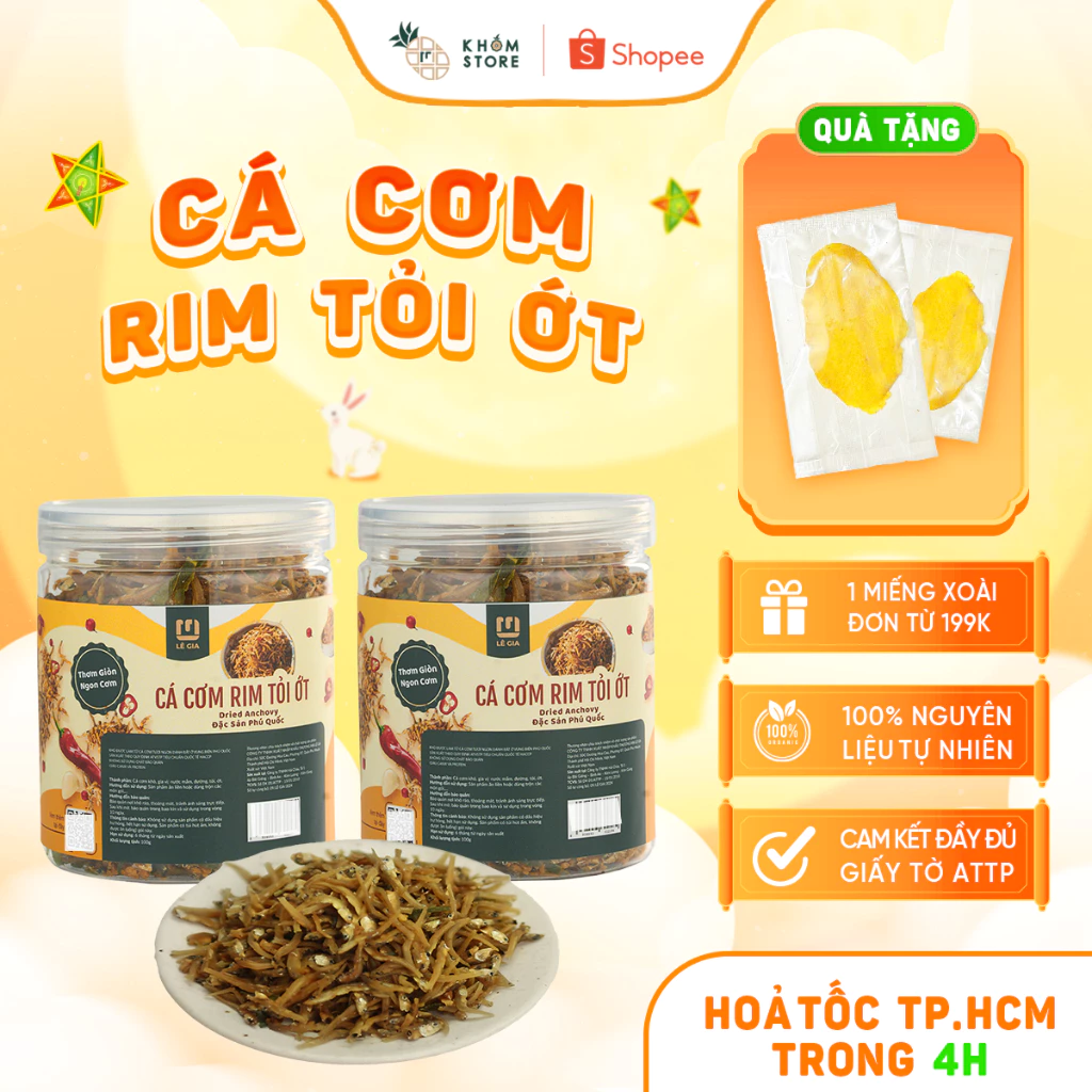 Làm thế nào để bảo quản cá cơm rim tỏi ớt đặc sản Phú Quốc sau khi mở hũ để vẫn giữ được vị ngon?