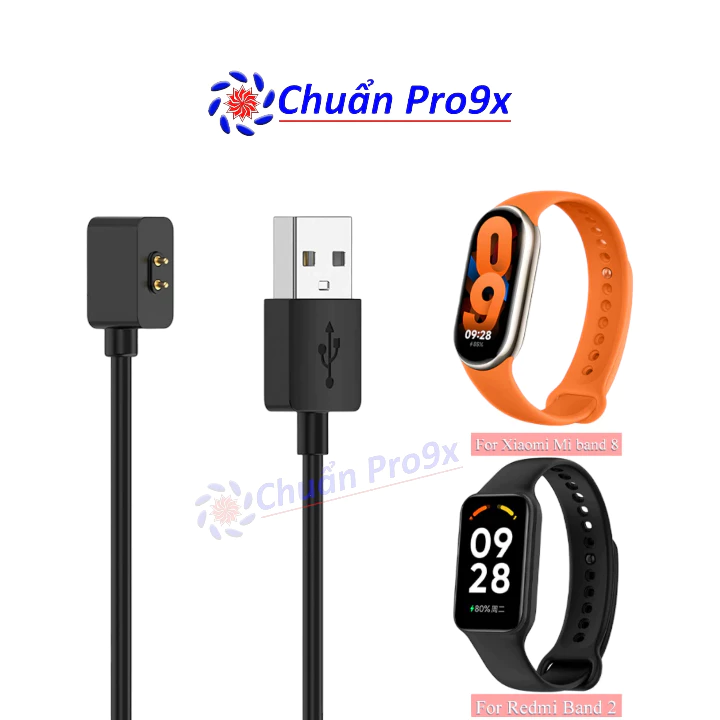 Dây sạc đồng hồ thông minh bị hỏng nhanh? Nguyên nhân và cách chọn dây sạc phù hợp cho Mi Band 8, 8 Active, 9