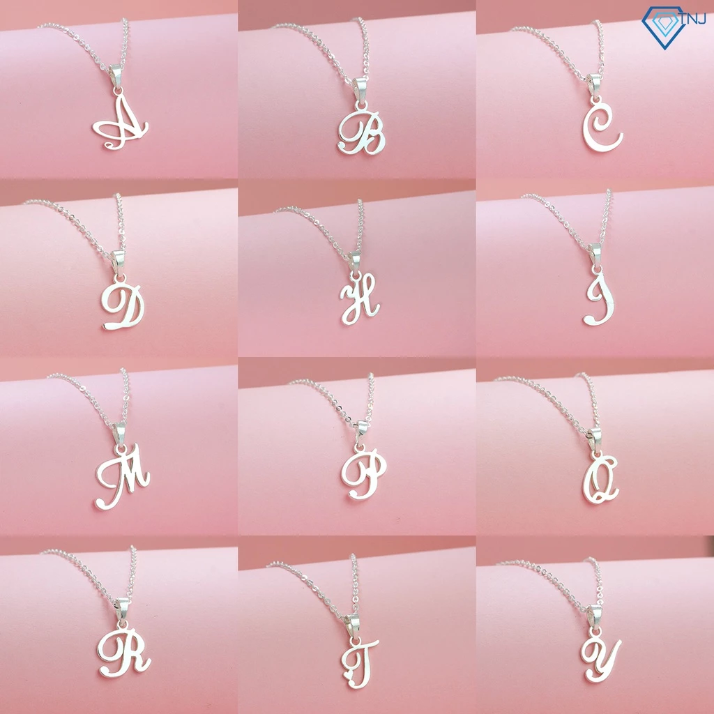 Làm thế nào để chọn dây chuyền chữ cái bạc theo tên phù hợp cho phong cách của bạn?
