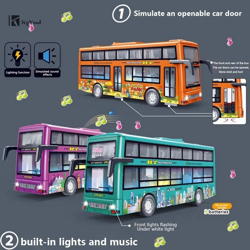 Mua Xe Buýt Đồ Chơi Double Decker Có Phải Là Lựa Chọn Tốt Cho Bé? Tôi Đã Tặng Cho Con Và Cái Kết