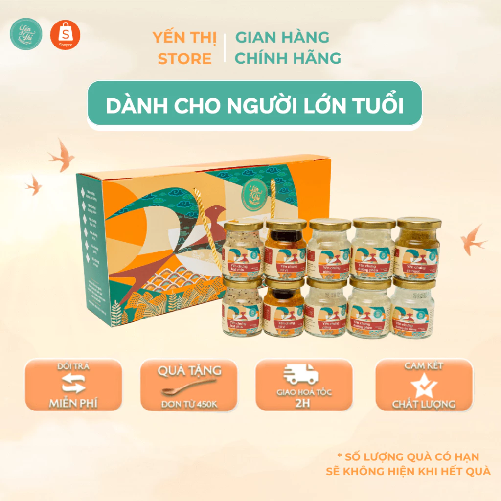 “Tặng quà sức khỏe cho người lớn tuổi: Những lưu ý quan trọng khi chọn quà tặng yến sào”