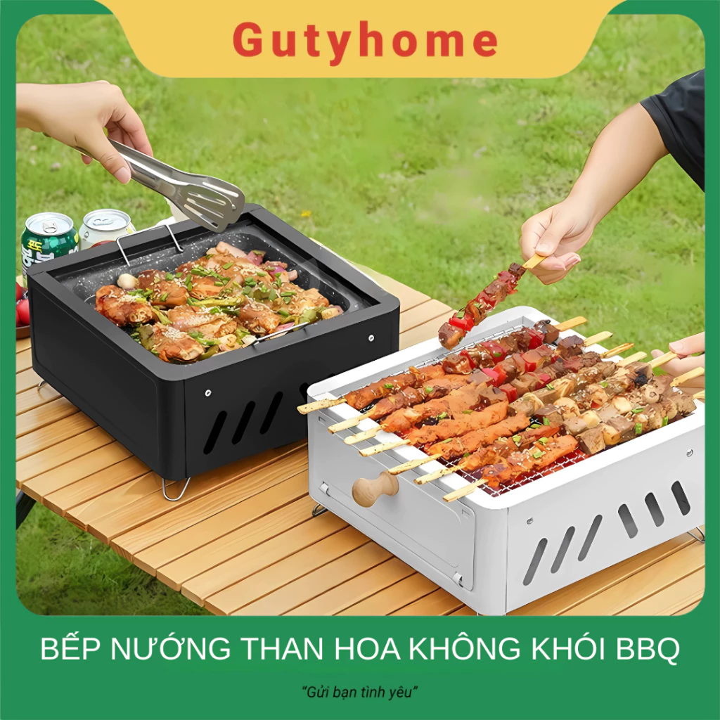 Bếp Nướng Than Hoa Không Khói – Bí Quyết Cho Buổi Picnic Hoàn Hảo Mà Bạn Không Thể Bỏ Qua