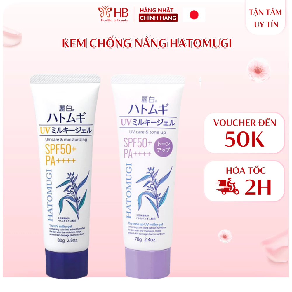 Kem chống nắng có nâng tone da thật không? Tôi đã thử Hatomugi SPF50+ và điều xảy ra…