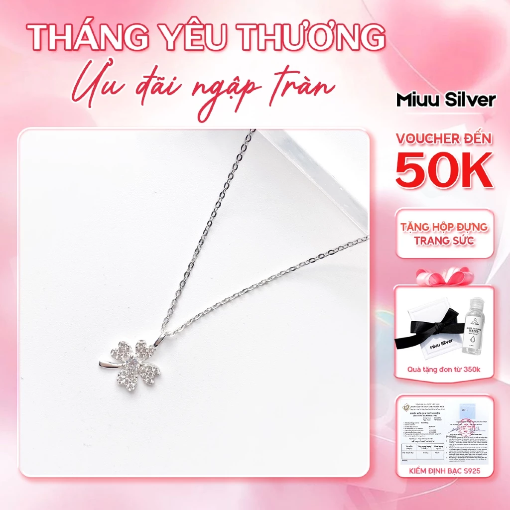 Làm thế nào để dây chuyền bạc nữ không bị đen sau một thời gian sử dụng?