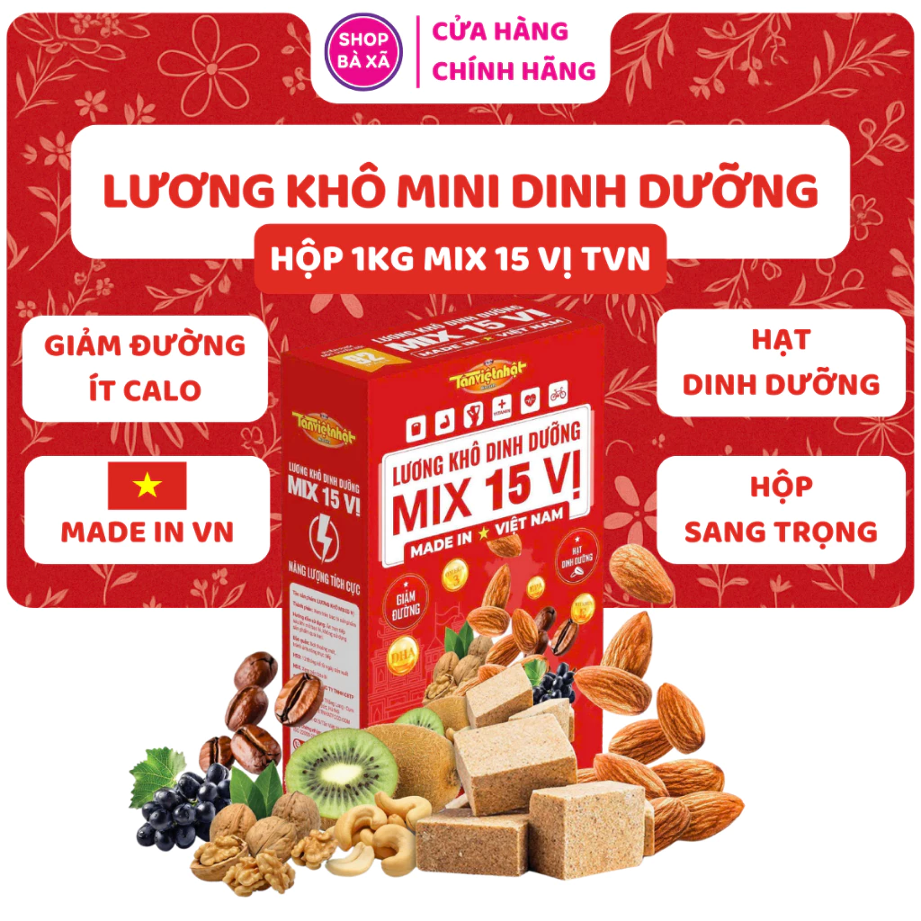 Lương khô có thật sự tốt cho sức khỏe? Tôi đã học được gì sau khi ăn thử hộp lương khô mini 1kg này