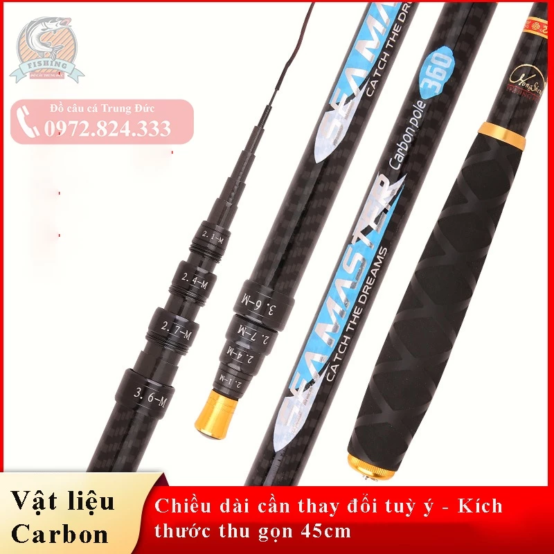 Làm thế nào để chọn cần câu đài rút gọn phù hợp cho người mới bắt đầu câu cá?