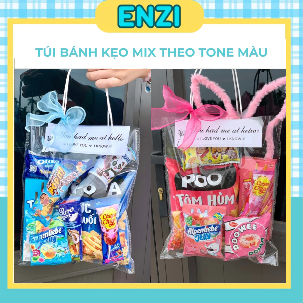 Túi quà tặng ngày lễ: Làm thế nào để chọn túi bánh kẹo phù hợp cho người yêu và các bé?