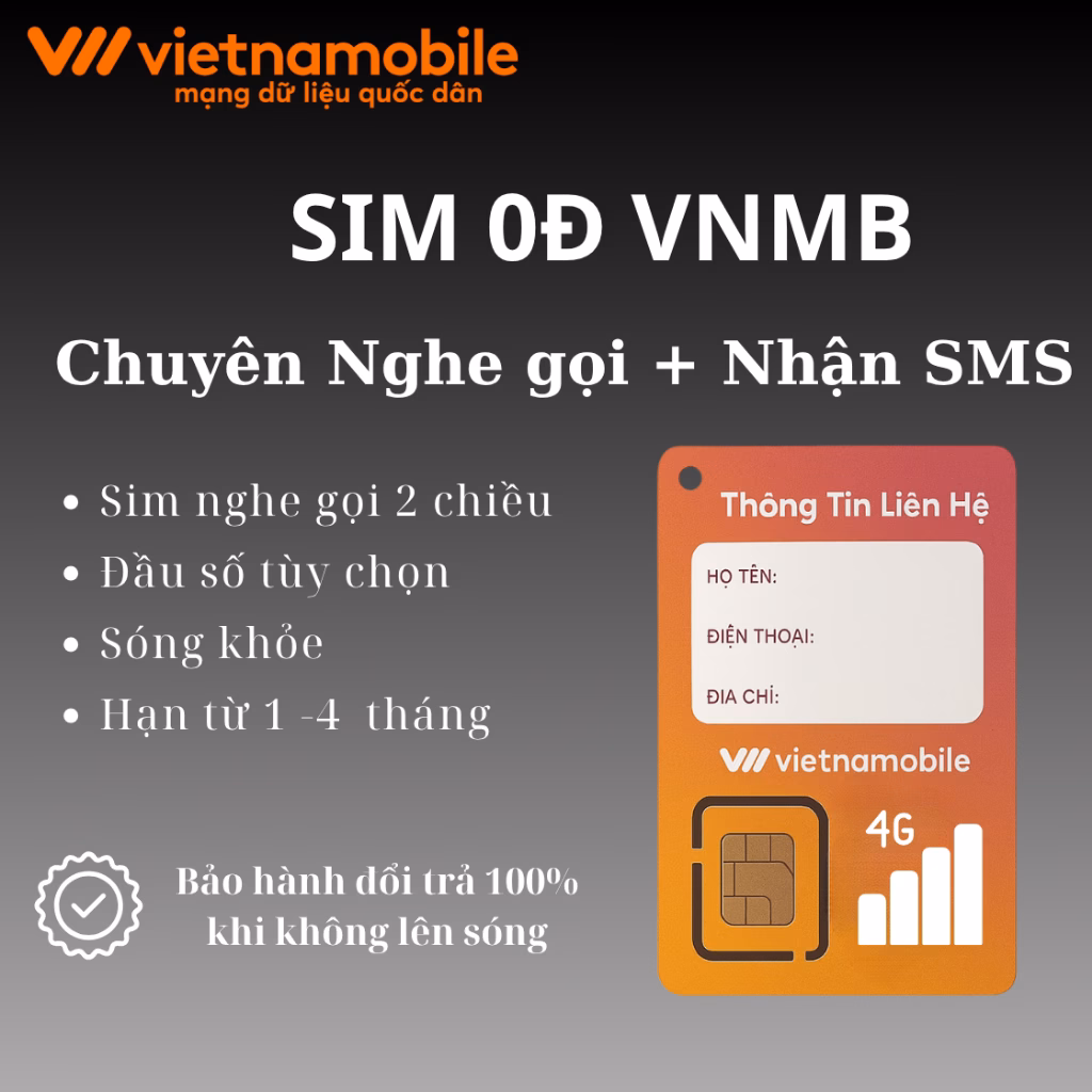Làm thế nào để sử dụng sim 0đ Vietnamobile mà không bị trừ tiền?