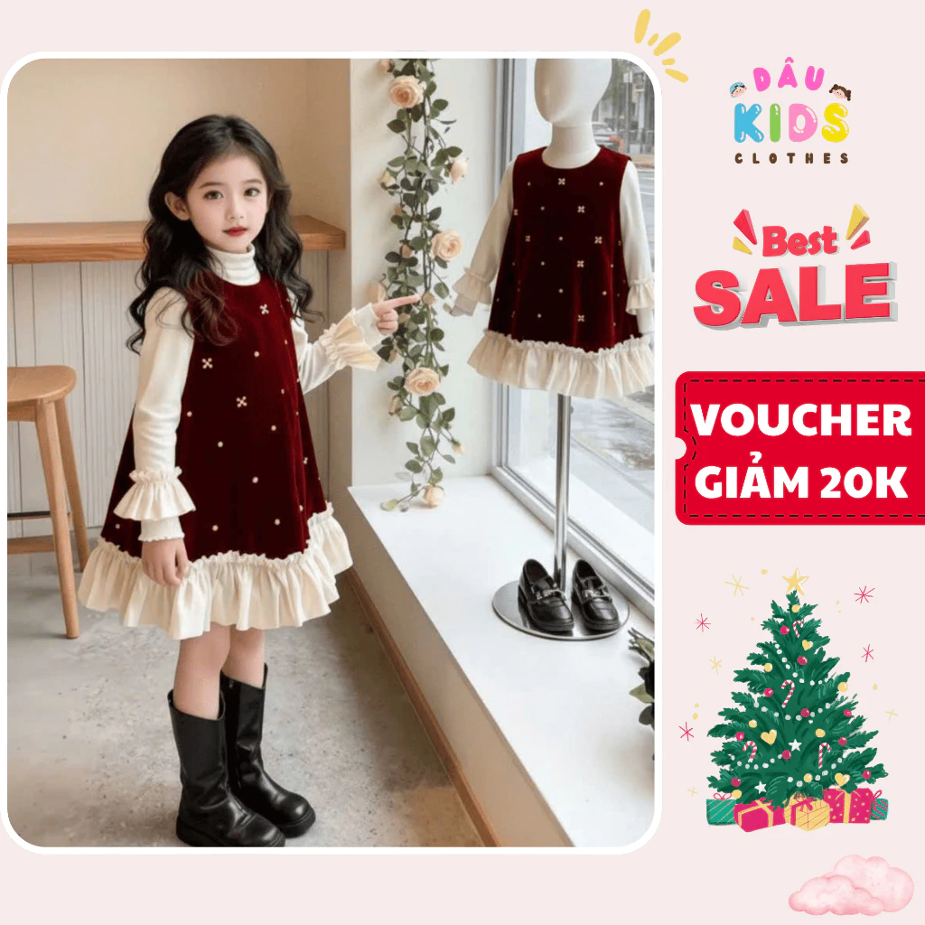 Làm thế nào để chọn váy Noel phù hợp cho bé gái mà không bị lỗi mốt?