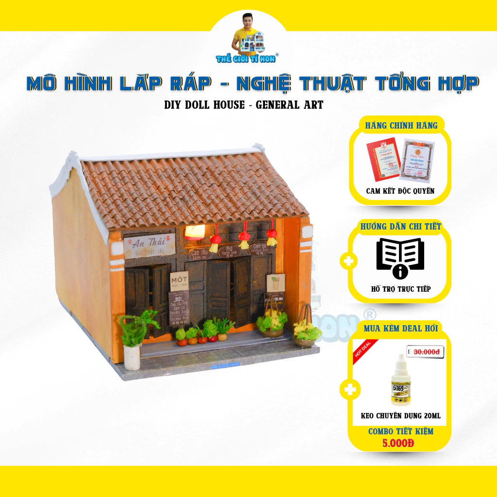 Làm thế nào để mô hình kiến trúc Hội An trở thành món quà ý nghĩa cho bé mà không phải ai cũng biết