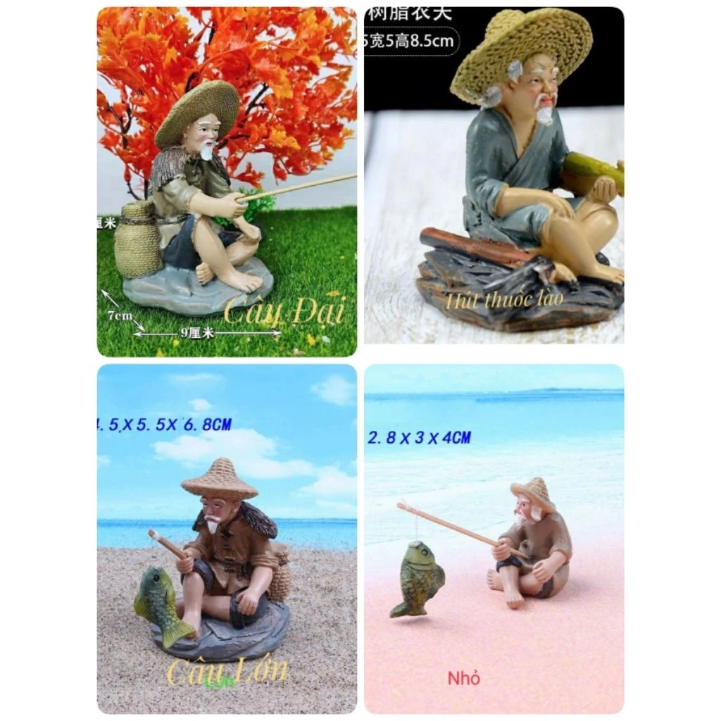 Tôi đã mắc sai lầm khi mua tiểu cảnh ông già câu cá cho hồ cá của mình và đây là điều tôi học được