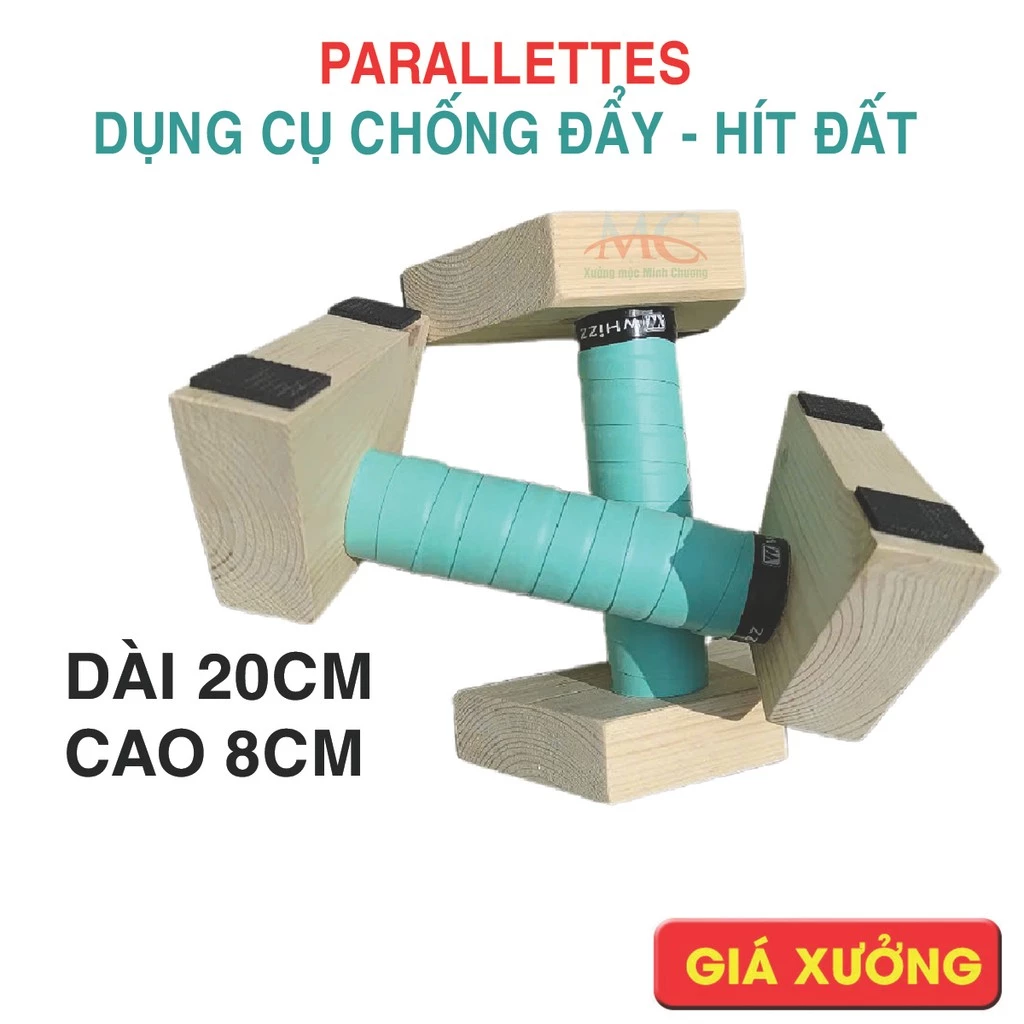 Khi tập hít đất, bạn đã từng lo lắng về đúng tư thế chưa – Đây là cách Parallette giúp bạn cải thiện
