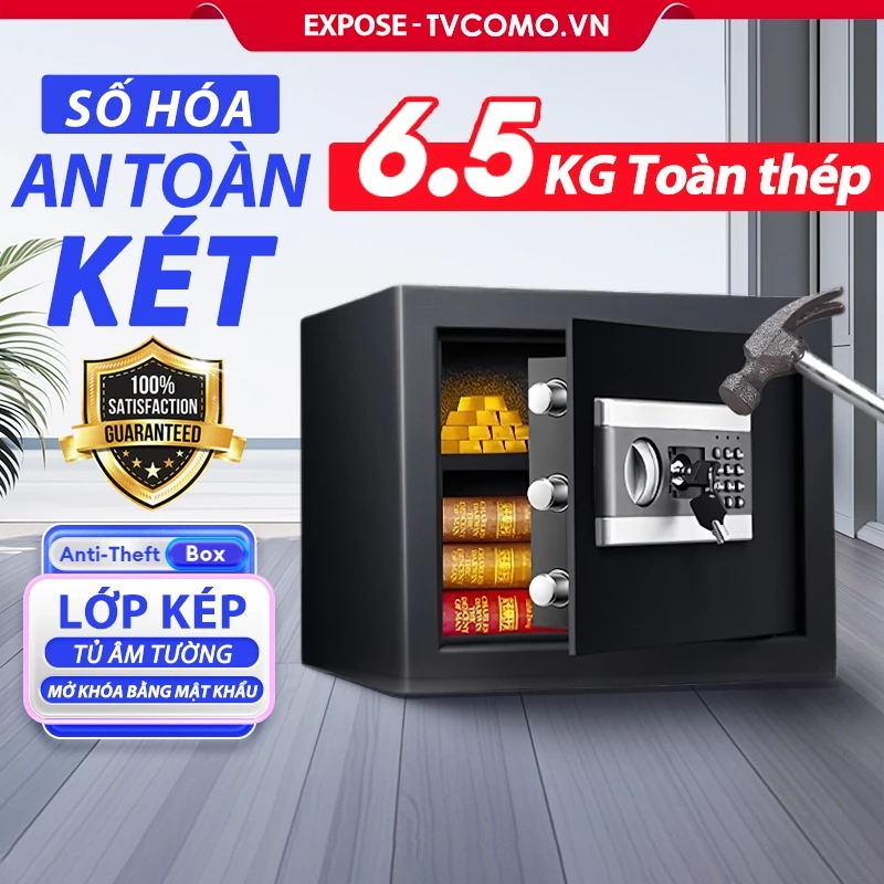 Khi Mua Két Sắt Mini Khóa Điện Tử, Tôi Đã Rút Ra Bài Học Đắt Giá Này Về Bảo Mật