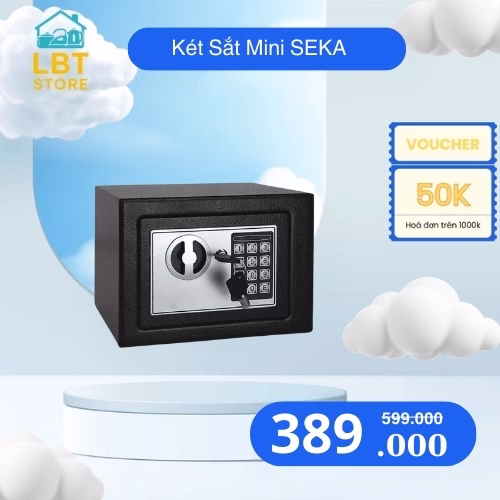 Làm thế nào để chọn két sắt mini phù hợp cho gia đình nhỏ? Tấm két sắt SEKA 17E có thực sự đáng đầu tư?