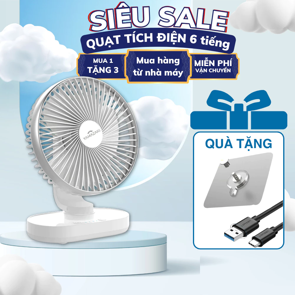 Tôi đã chọn quạt mini tích điện để bàn, liệu có đáng để sử dụng trong mùa hè?