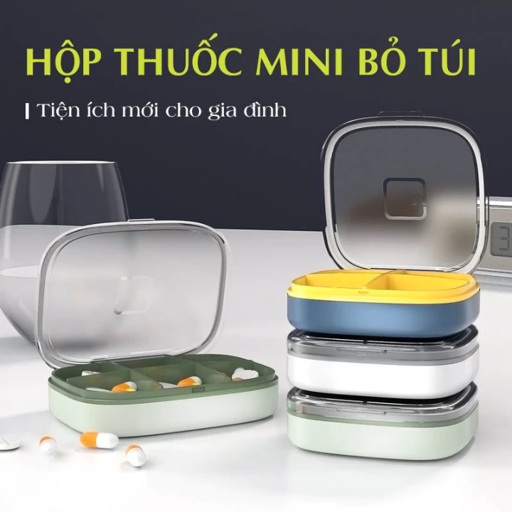 Tôi đã bỏ quên thuốc tại nhà khi đi du lịch, nhưng hộp đựng thuốc mini này đã cứu tôi như thế nào