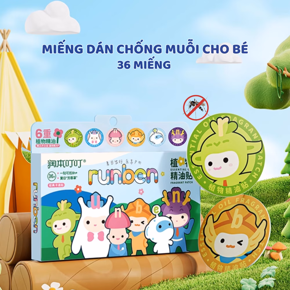 Mẹ Bầu và Bé nhỏ Thoải Mái Mùa Hè với Miếng Dán Đuổi Muỗi không Lo Gây Kích Ứng