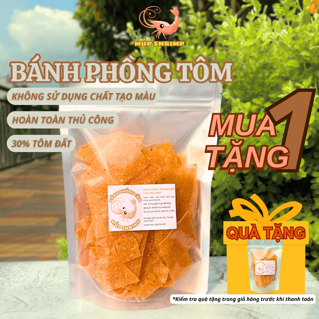 Làm sao để bánh phồng tôm đặc sản Cà Mau giòn rụm sau khi chiên, không bị ỉu?