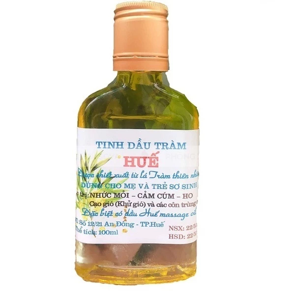 Tinh dầu tràm Huế có thực sự tốt cho bé? Mẹ đã dùng đúng cách chưa?