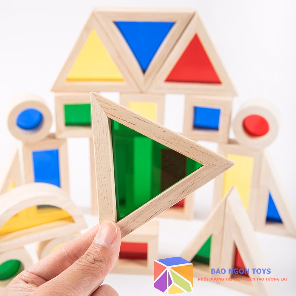 Làm thế nào để đồ chơi xếp hình gỗ thực sự giúp bé phát triển kỹ năng vận động và nhận biết màu sắc?