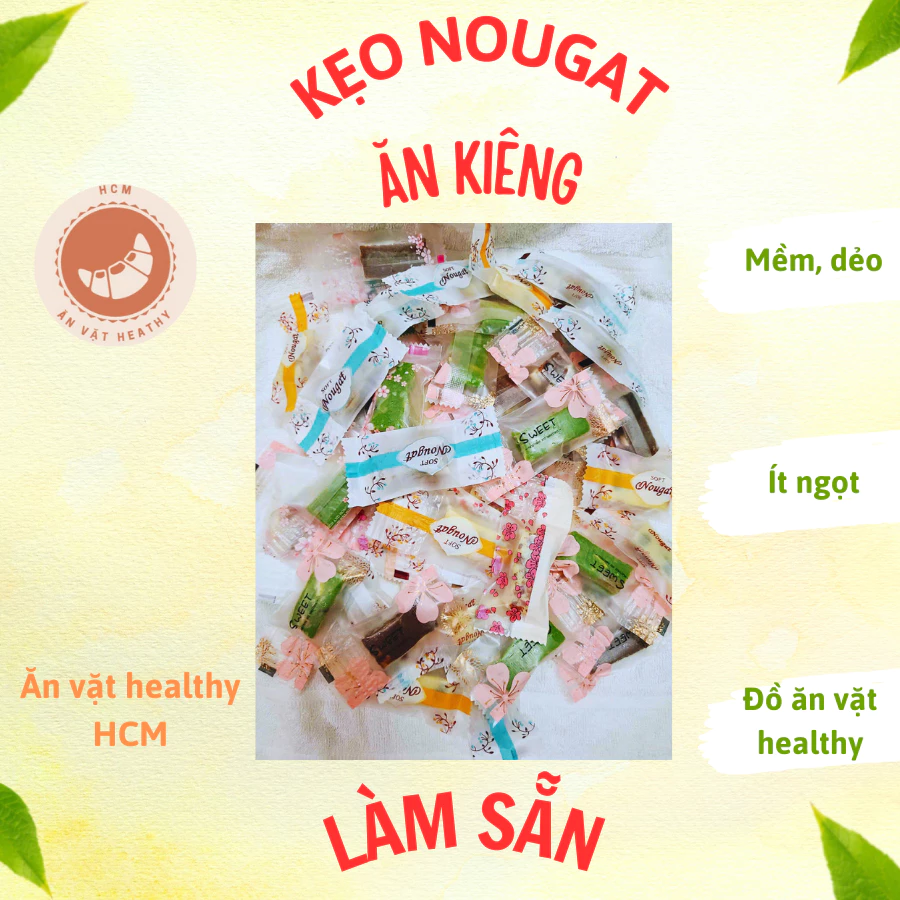 Kẹo Nougat Ít Calo – Món Ăn Vặt Cho Người Ăn Kiêng Hay Lừa Đố: Đã Từng Mắc Sai Lầm Nào Khi Ăn Vặt Healthy Không?