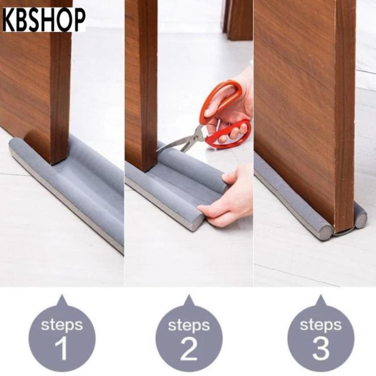 Tôi đã lắp nẹp mút xốp chặn khe cửa nhưng vẫn bị gió lùa, bụi vào nhà, tại sao?