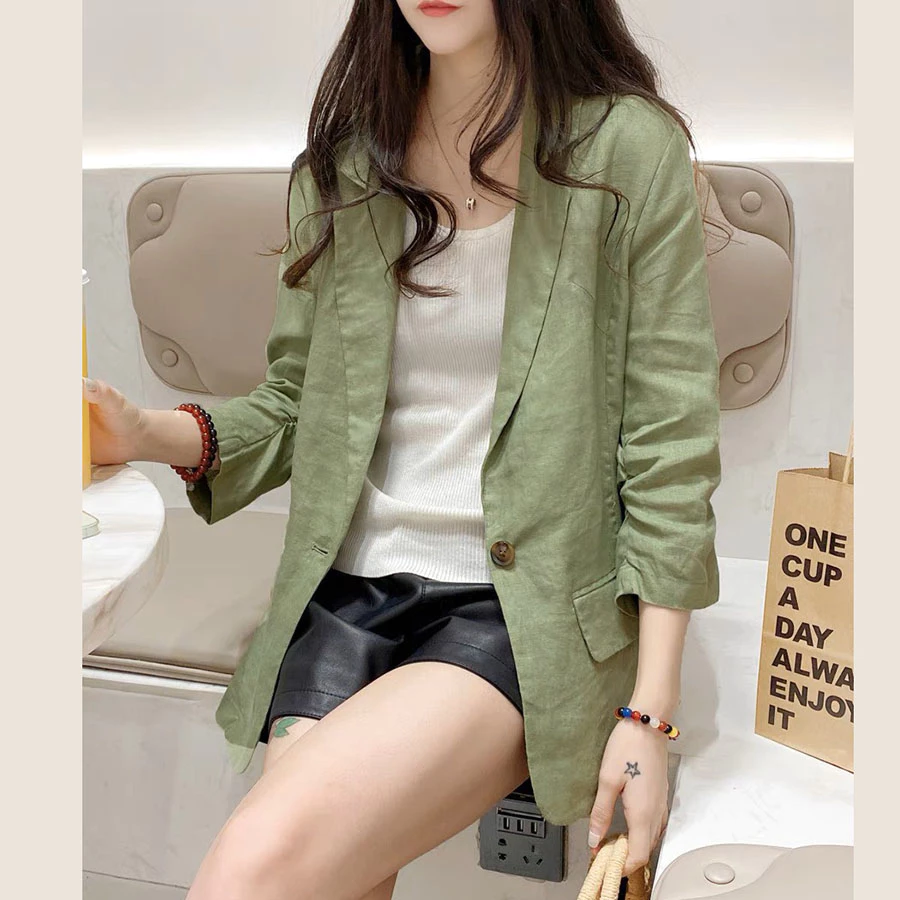 Mặc áo Blazer linen đẹp nhưng vẫn lỗi thời vì một điều mà các chị em thường bỏ qua