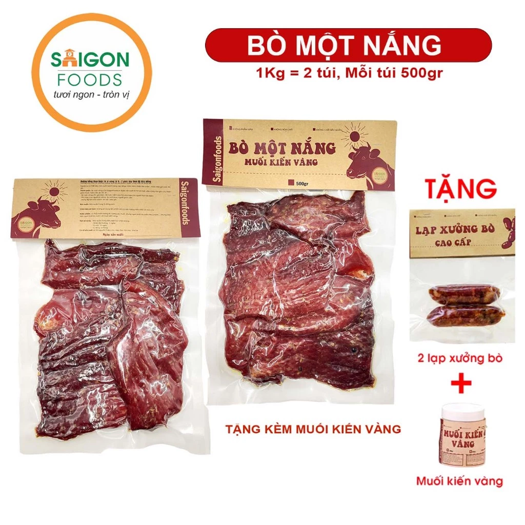 Thịt bò khô một nắng – Món ăn vặt chân ái mà bạn không thể bỏ qua nếu không muốn ‘lãng phí’ tiền bạc