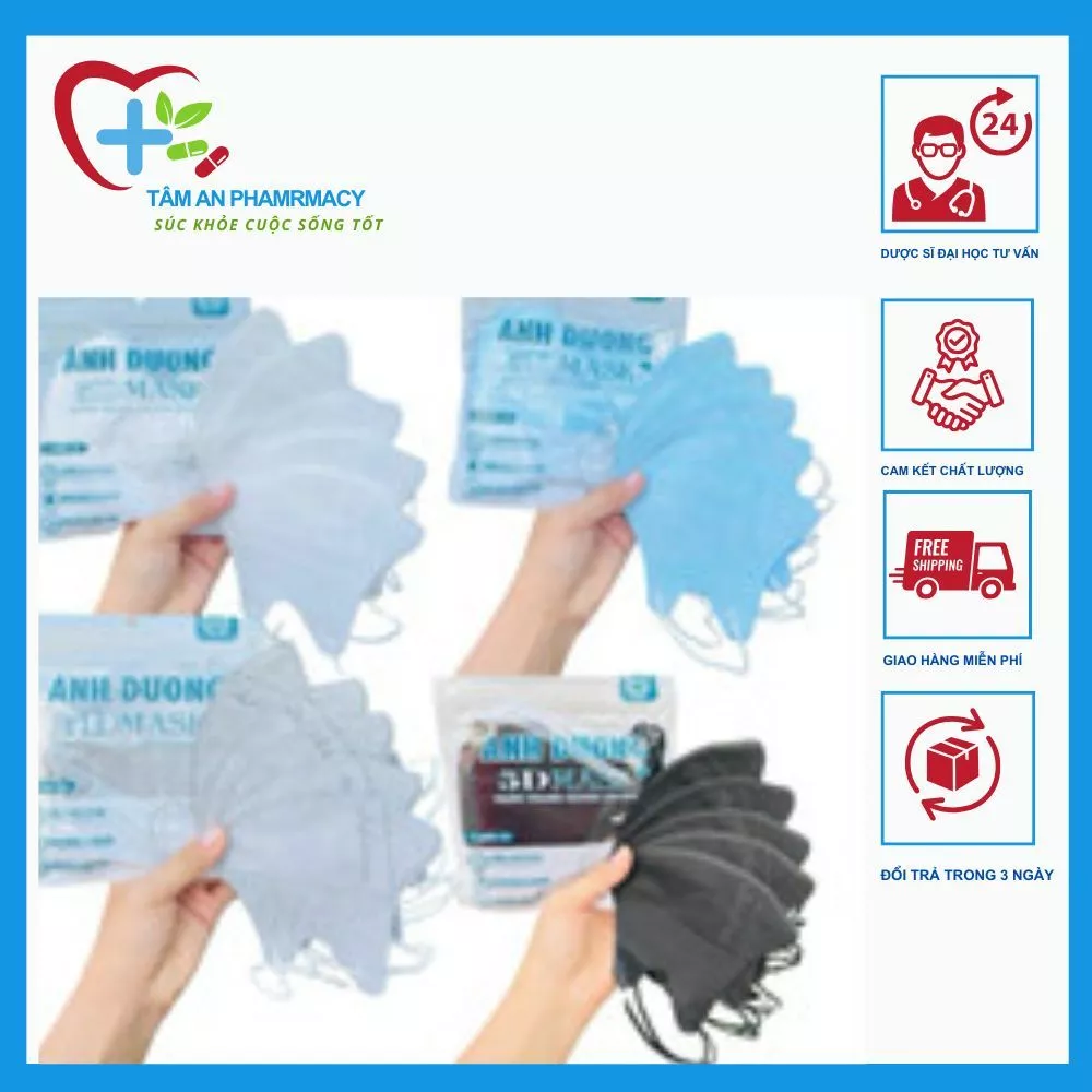 Tại Sao Khẩu Trang 5D Ánh Dương Là Lựa Chọn Thông Minh Cho Mùa Dịch?