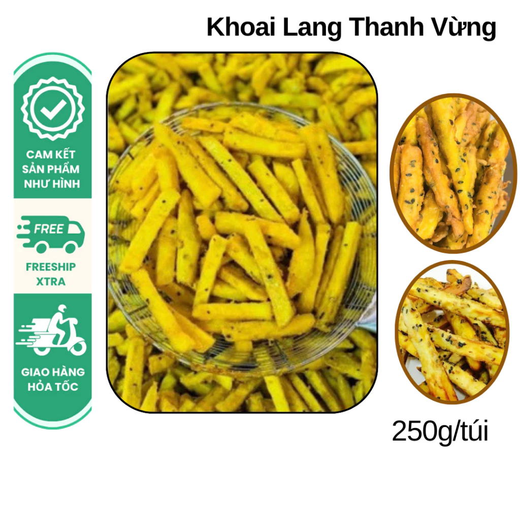 Làm thế nào để chọn và sử dụng khoai lang thanh tẩm vừng giòn ngon mà không bị ỉu sau vài giờ?