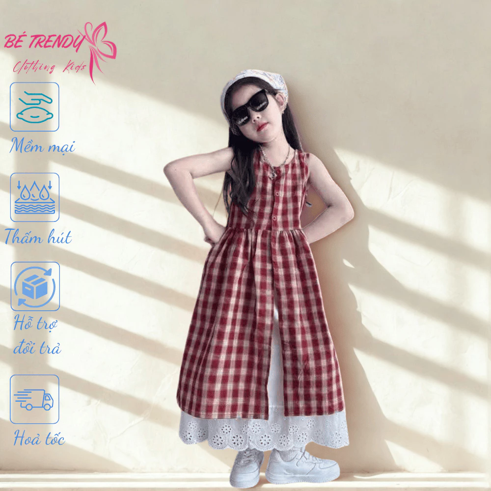 Mặc váy maxi cho bé gái đi chơi Tết: Những điều mẹ cần lưu ý để con luôn thoải mái và xinh đẹp