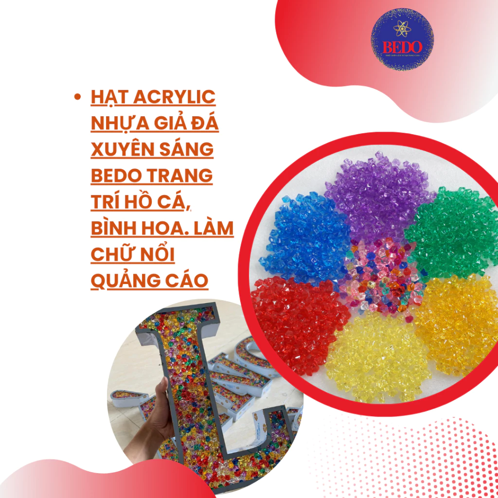 Làm thế nào để chọn hạt Acrylic giả đá xuyên sáng phù hợp cho thiết kế nội thất nhà bạn?