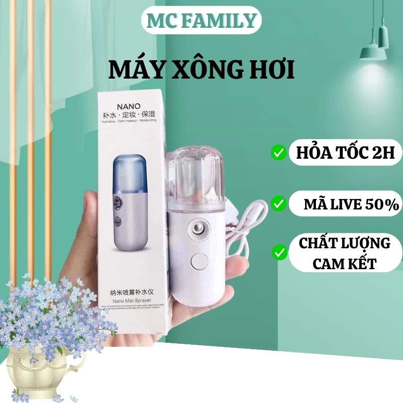 Làm sao để máy phun sương xông hơi mặt thực sự hiệu quả trong chăm sóc da hàng ngày?
