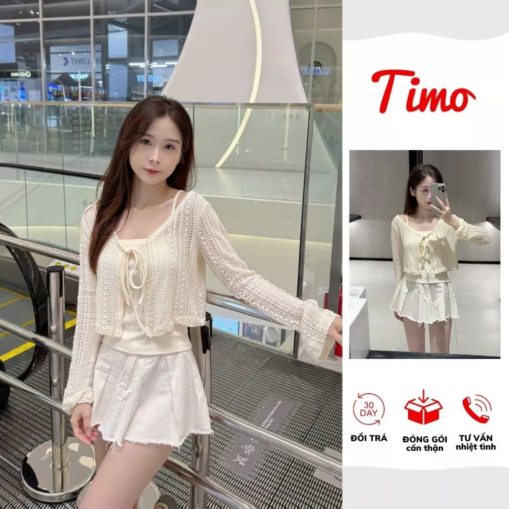 Cách phối đồ với áo cardigan len cho người mới: Bí quyết tránh mặc xấu