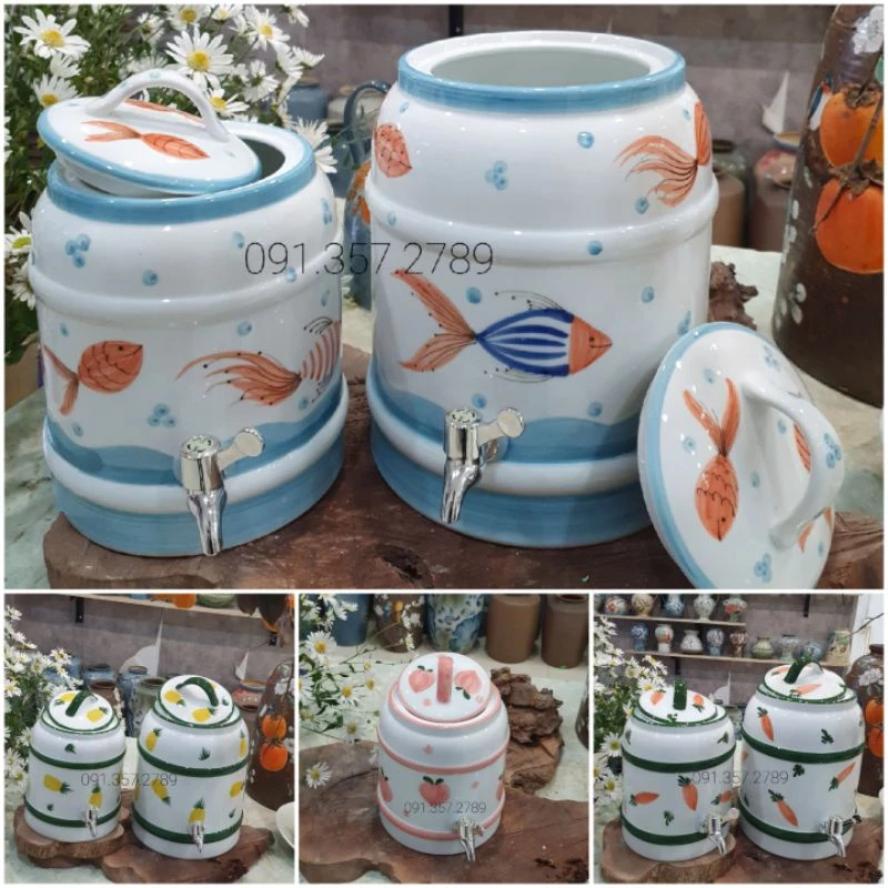 Làm thế nào để chọn bình đựng nước gốm sứ phù hợp cho gia đình mà không biết 4 điều này