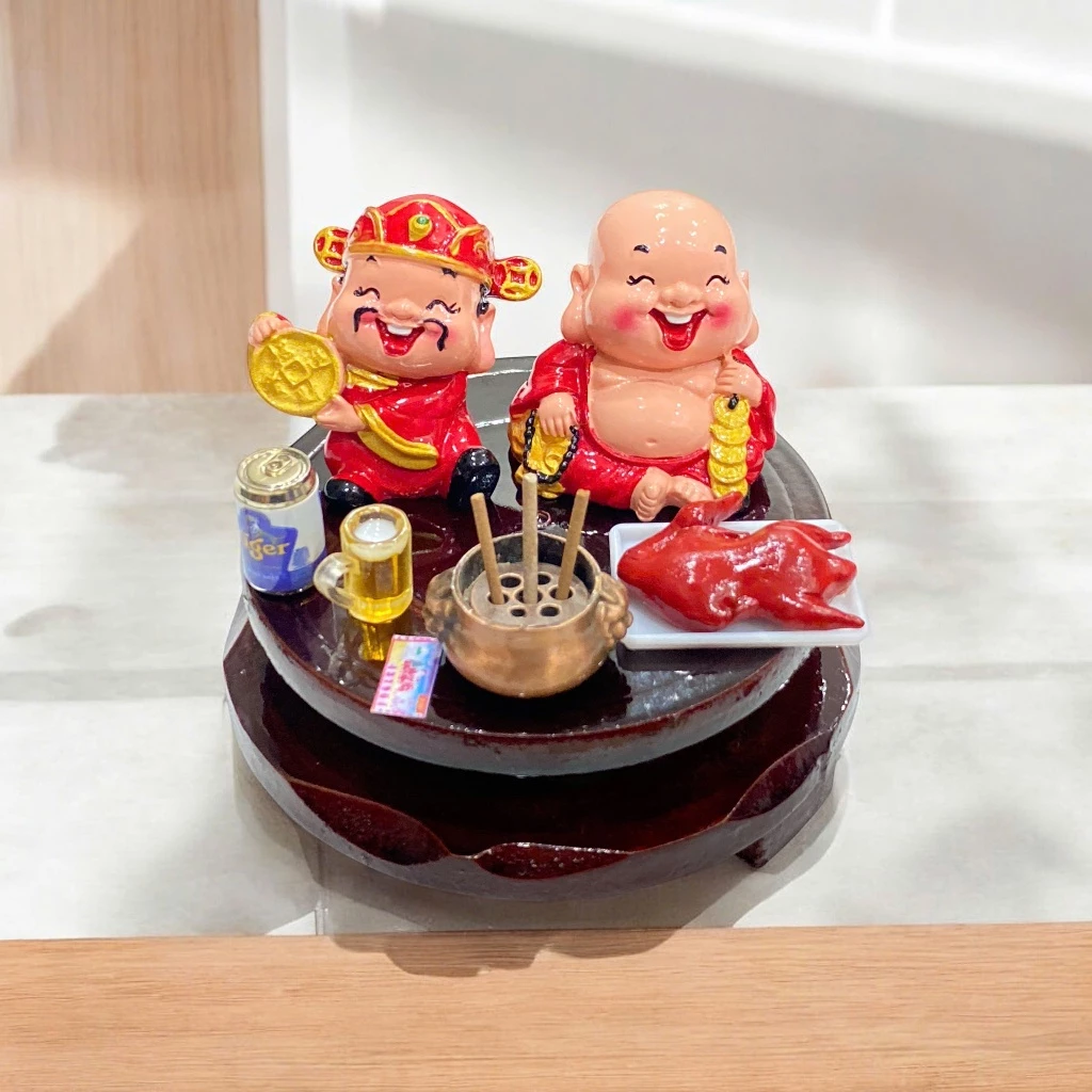 Làm thế nào để bàn thờ mini trên bàn làm việc thực sự mang lại tài lộc và may mắn chứ không chỉ là decor?