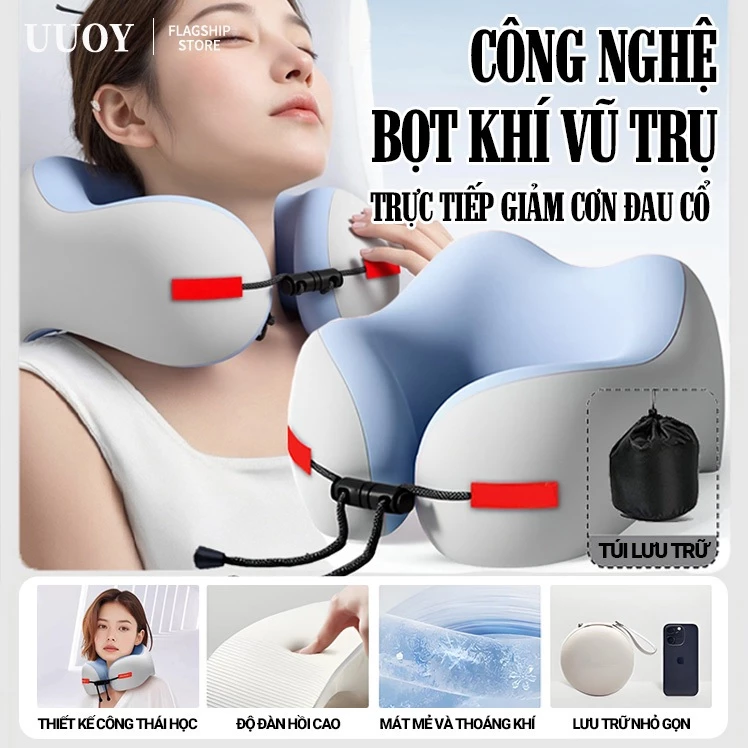 Làm thế nào để chọn gối kê cổ du lịch phù hợp để tránh đau cổ khi đi xe?