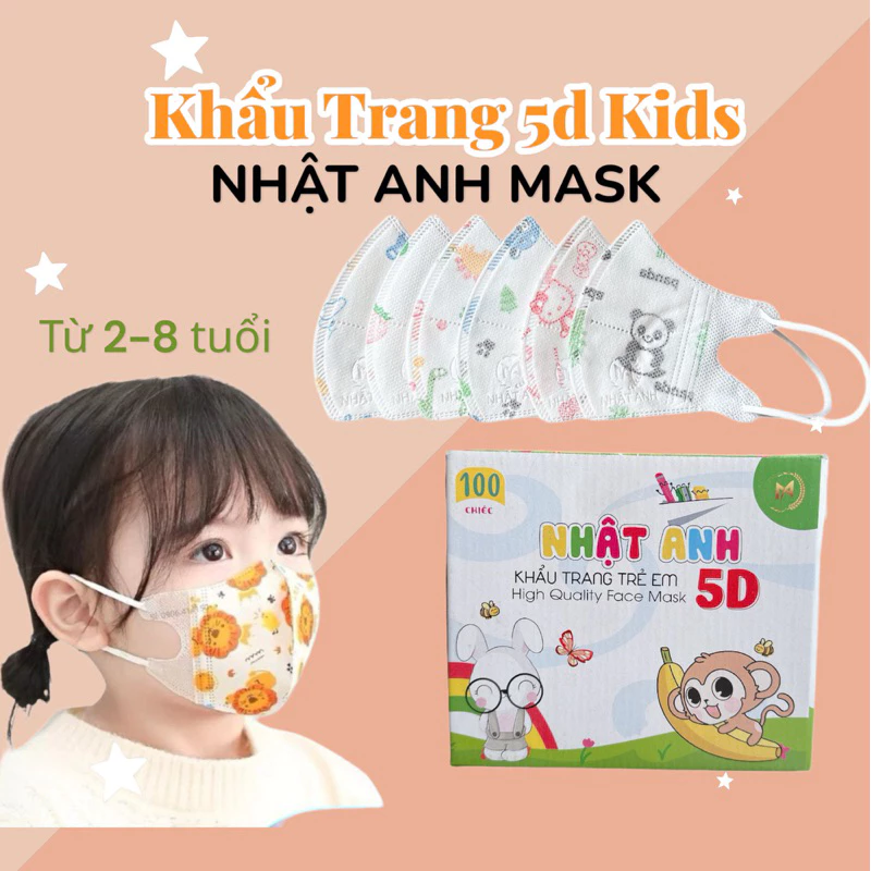 Tôi đã từng mua sai khẩu trang cho con, đây là bài học đắt giá khi chọn khẩu trang 5D cho bé từ 4-8 tuổi