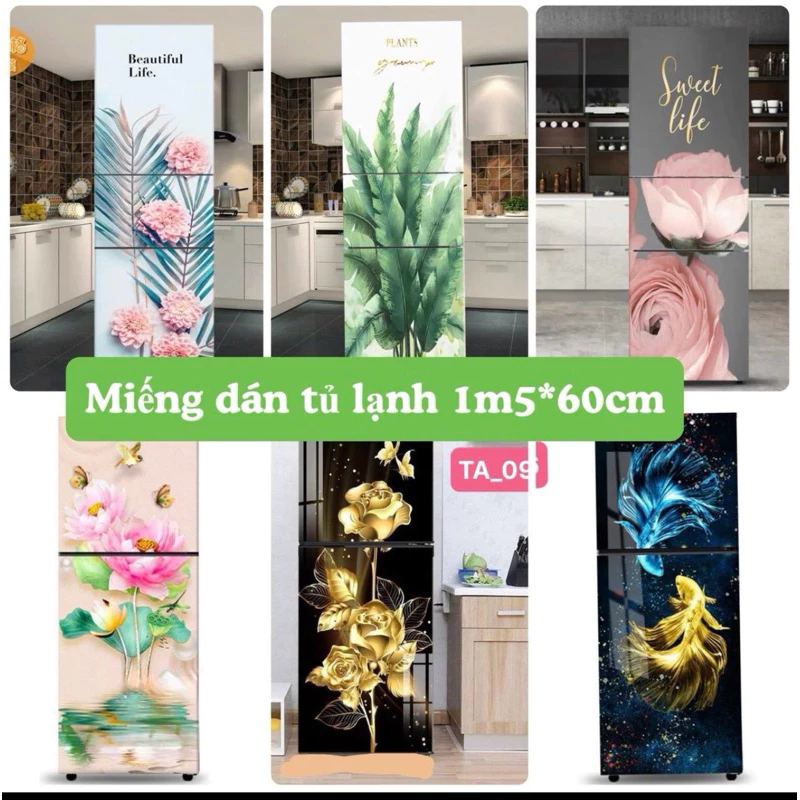 Có cần thiết dán decal tủ lạnh không và làm thế nào để chọn mẫu phù hợp với căn bếp?