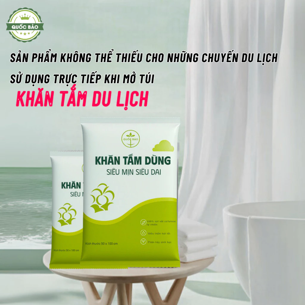 Làm thế nào để chọn khăn tắm du lịch dùng một lần phù hợp cho chuyến đi của bạn?